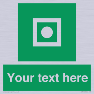 Custom sign safe condition Shipboard general alarm